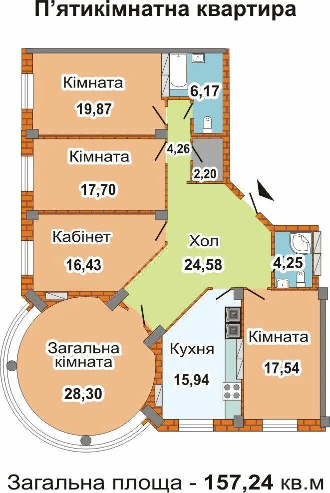 Составляющая квартиры. Планировка многокомнатной квартиры. Планировки пятикомнатных квартир. Пятикомнатная квартира план. Планировка 5 комнатной квартиры.