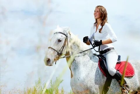 Sarah riding