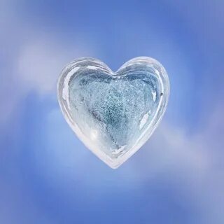 Heart of black ice