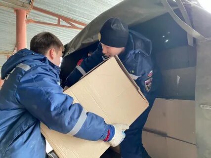 Доставили гуманитарную помощь