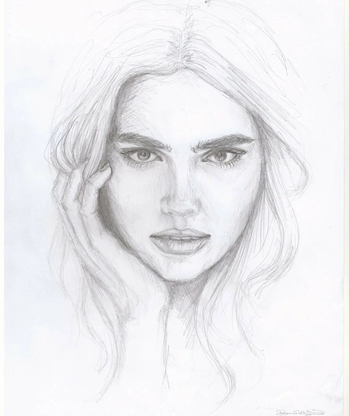 Картинка женщина карандашом. Портрет легкий. Портрет карандашом. Лицо рисунок. Портрет простым карандашом.