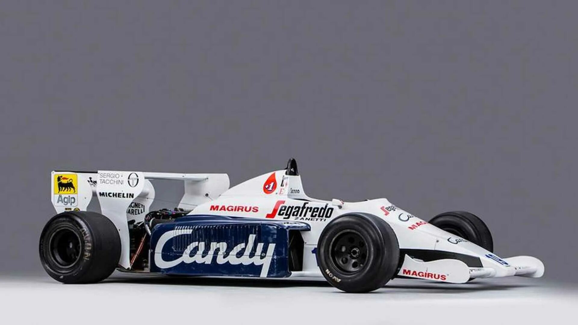 Кэнди f1. Айртон Сенна Toleman. Toleman tg184. Ayrton Senna Toleman f1 Candy. Toleman tg184 Hart.