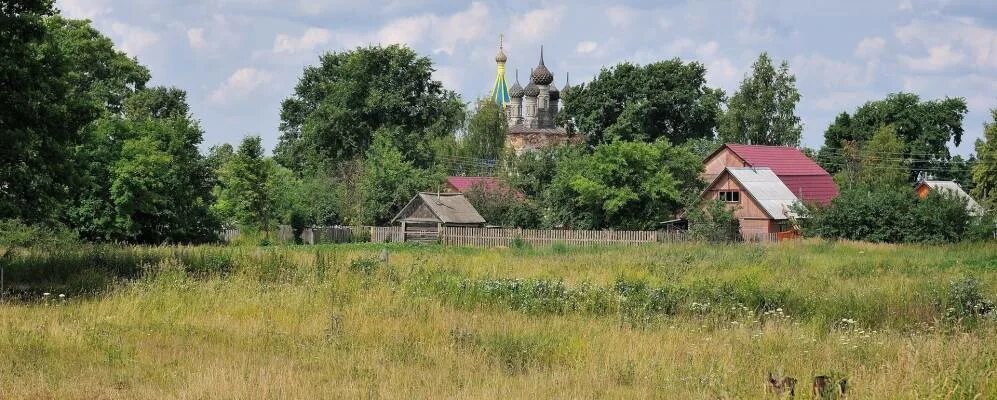 Владимирская область Юрьев-Польский район Малолучинское Церковь Всех Святых Фото