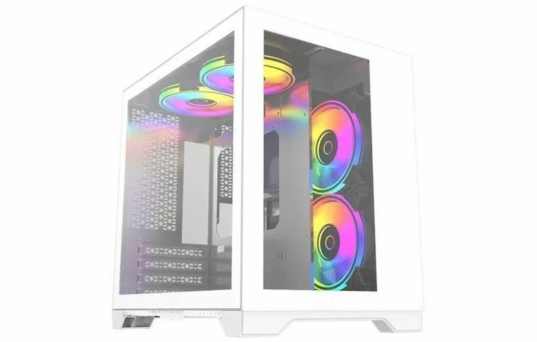 Powercase vision micro m. Корпус powercase vision micro. корпус powercase vision white. корпус powercase vision white, tempered glass, 4х 120mm 5-color fan, белый, atx (cvwa-l4). корпус powercase vision micro, white, tempered glass, 4х 120mm 5-color fan, белый, matx (cvwm-l4).