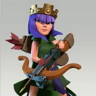 Королева clash of clans