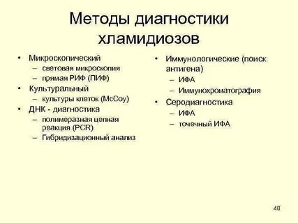 Ответ на тест хламидийная инфекция