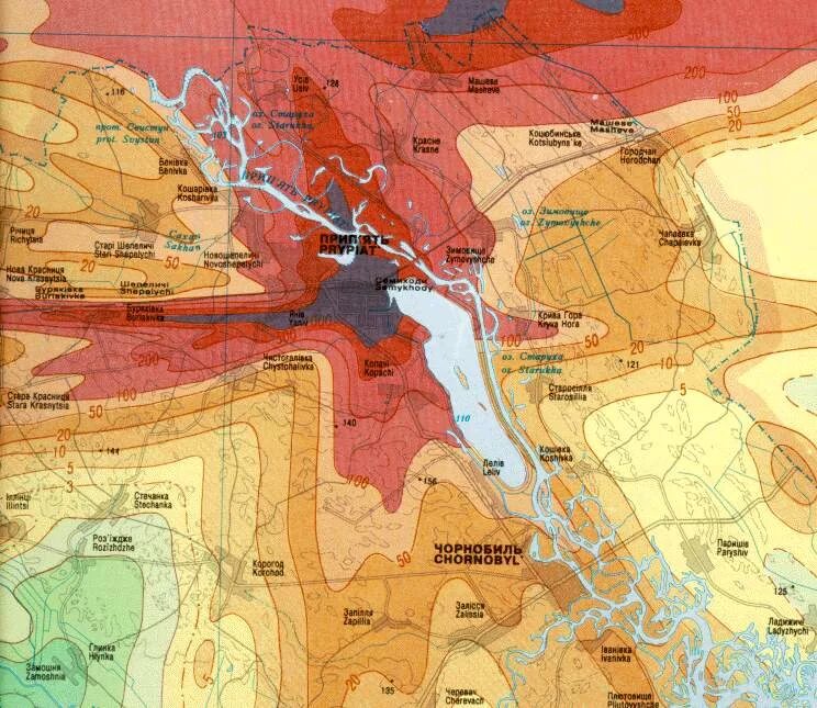 Зона поражения чернобыля. Радиус загрязнения Чернобыльской АЭС. Зоны радиоактивного загрязнения ЧАЭС. Зона заражения Чернобыльской АЭС Украина. Карта заражения ЧАЭС.