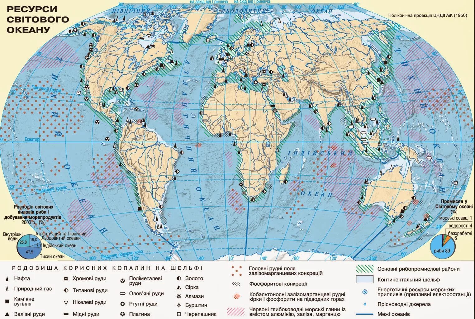 Размещение рудных полезных ископаемых