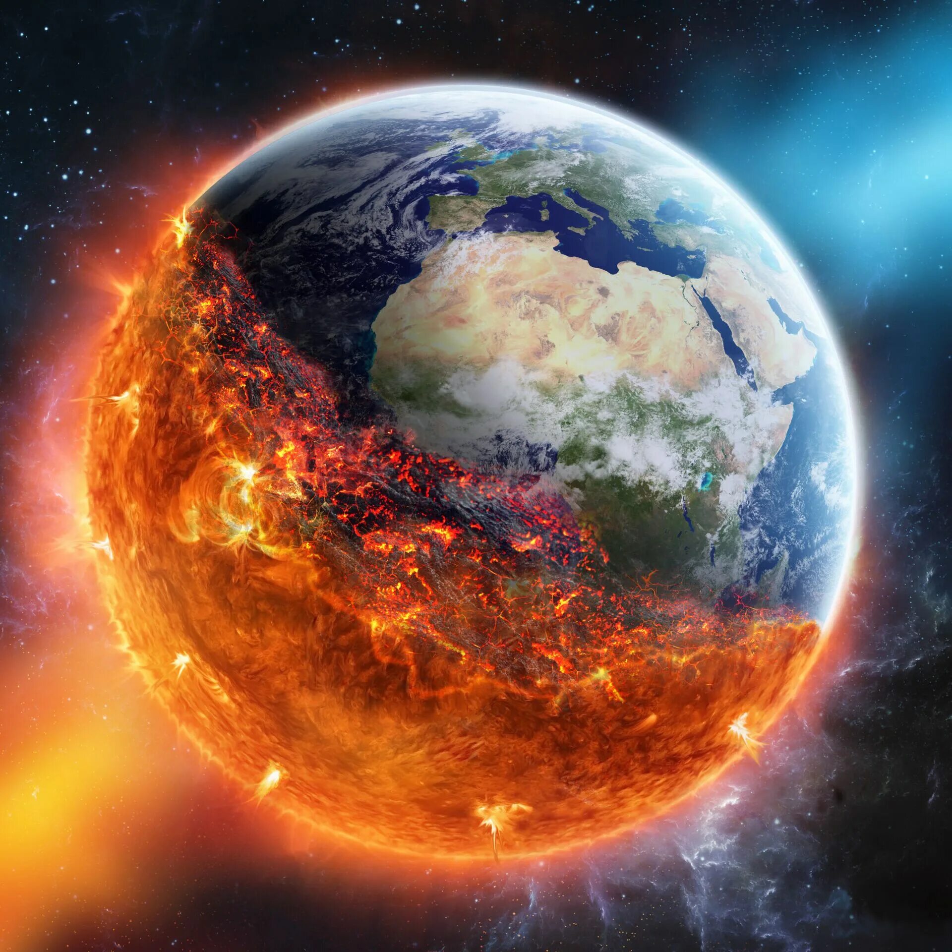Конец света планета. Взрыв земли. Разрушение земли. Взрыв планеты. Земля в огне.