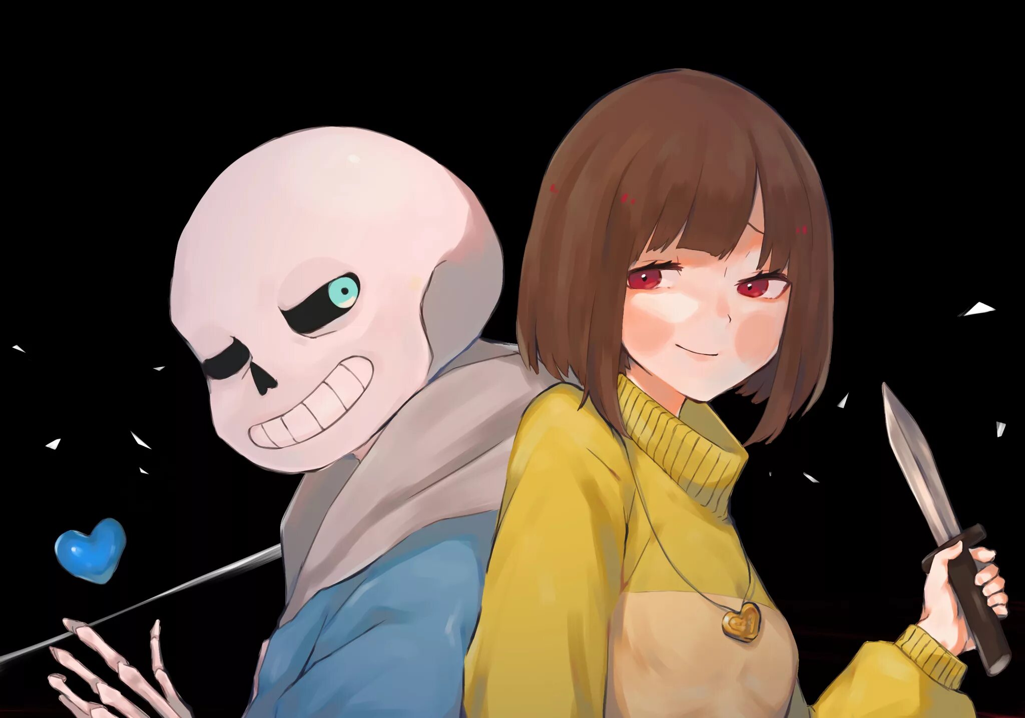 Undertale chara sans