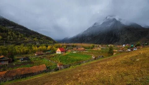 Деревенская жизнь в горах алтая дзен