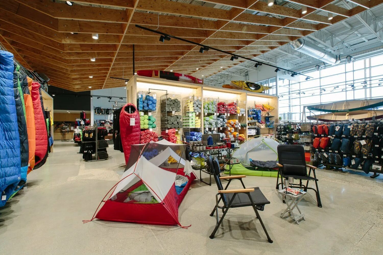 Camping shop