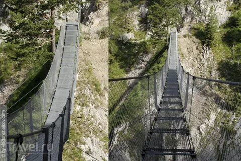 Транспортное сооружение над ущельем 6