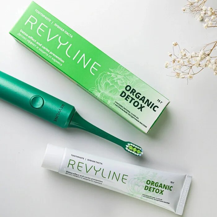 Паста revyline. Зубная паста revyline organic detox.