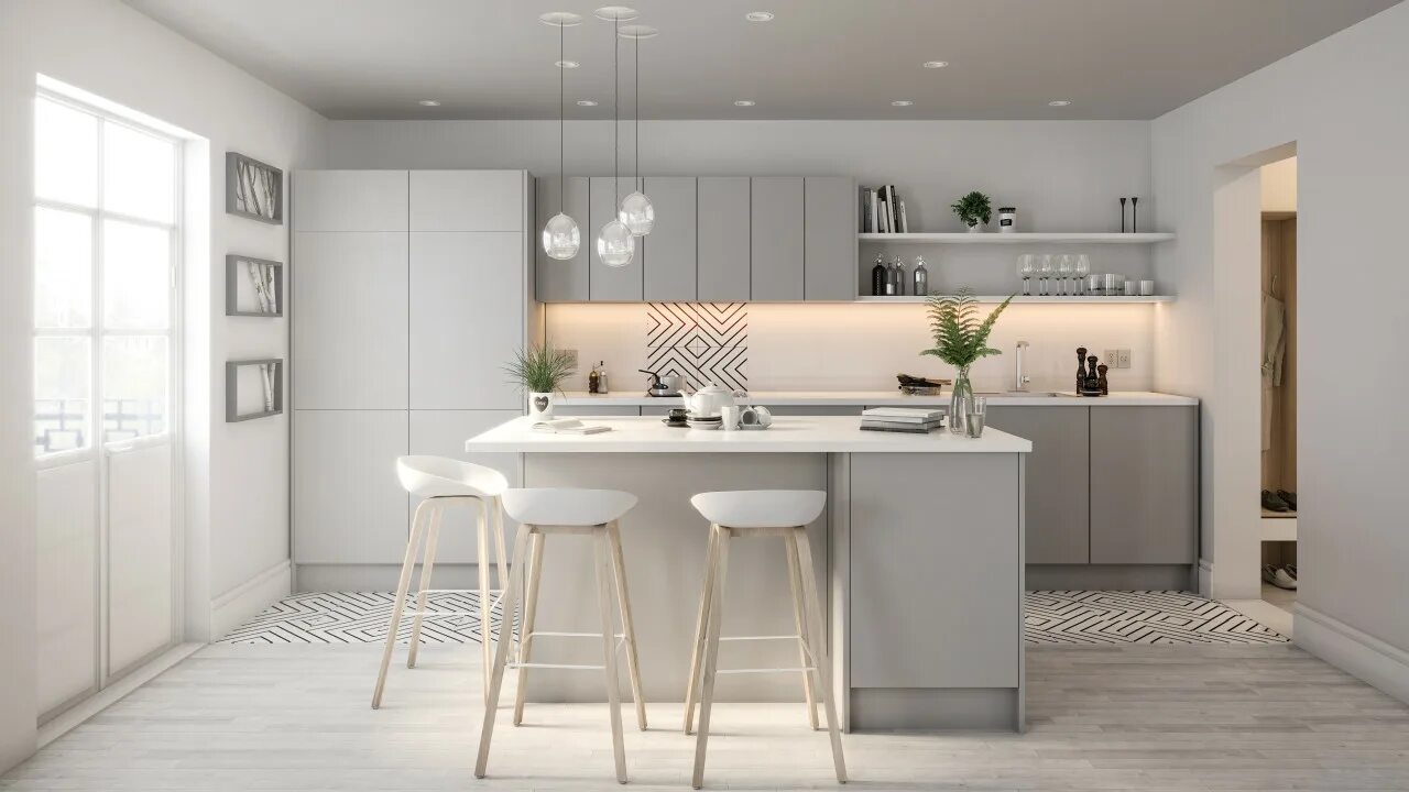 Love the colors Nordic kitchen design, Kitchen interior, Kitchen decor