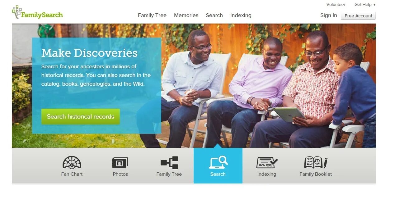 Фэмили Серч. FAMILYSEARCH. Search & discover ￼. Discover search