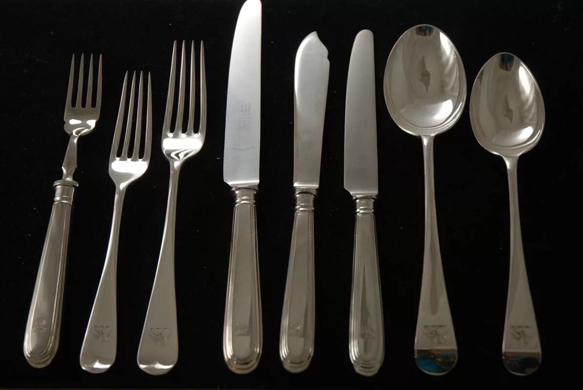 Silver eng. Silver cutlery. столовые приборы wiskemann silver plate. silver plated cutlery. silver plating.
