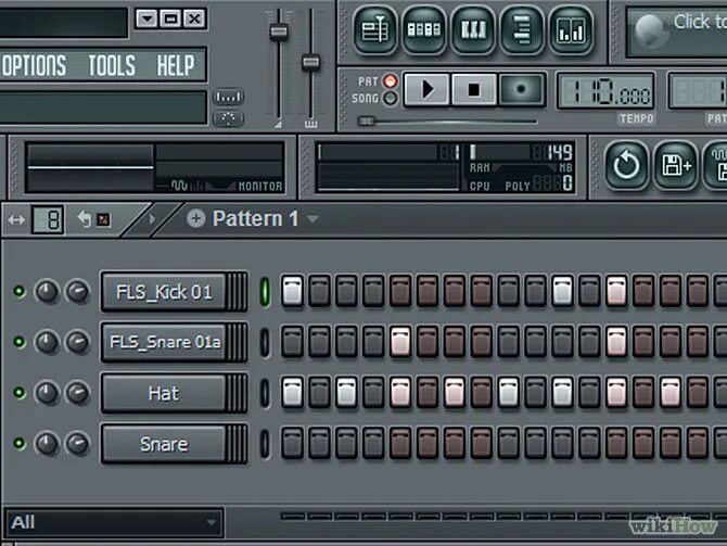 Биты в фл студио 20. Биты в FL Studio 20. Легкий бит в фл студио 20. Фл студио 12 биты.