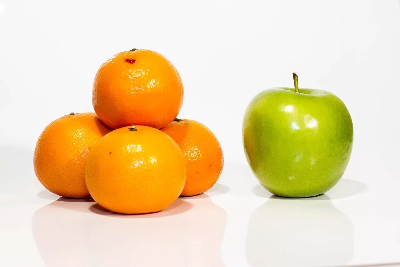 Like apples and oranges