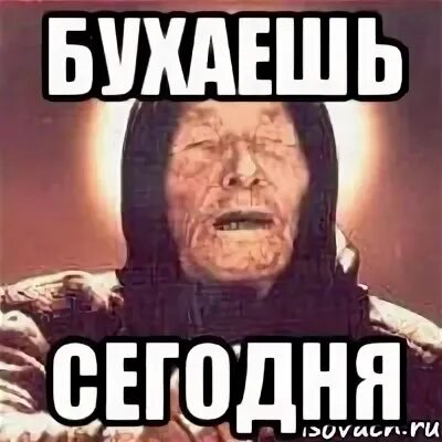 Сегодня бухаем