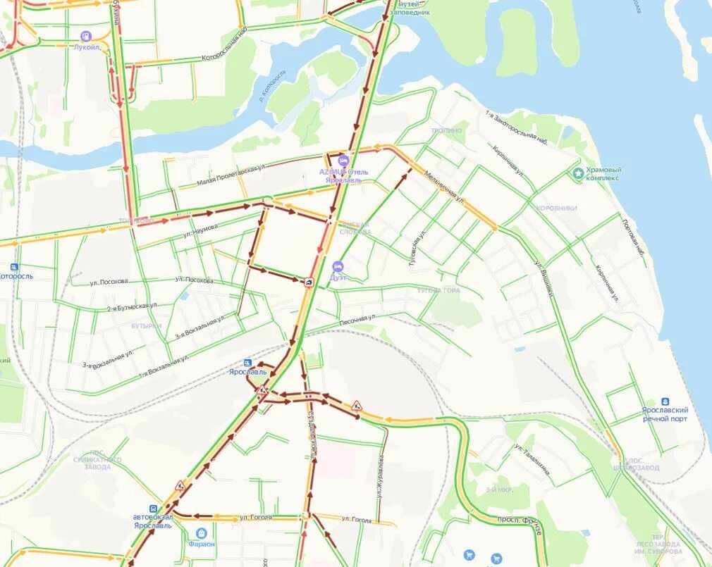 Московский проспект ярославль карта. Московский проспект ярославль карта
