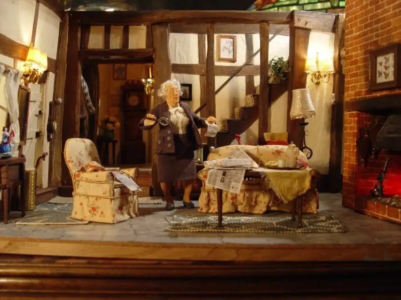 Room miss. Мебель из фильмов. домики в стиле эпохи мисс марпл. the lamp cottage agatha. the cottage of miss betsey trotwood.