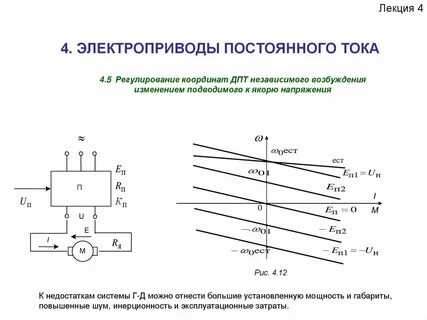 Проблемы электропривода
