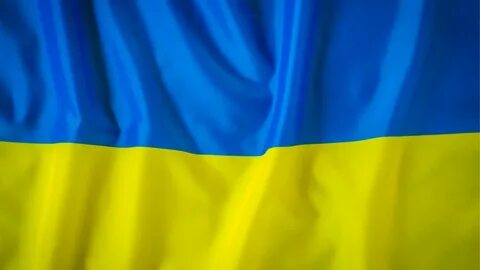 Живой флаг украины