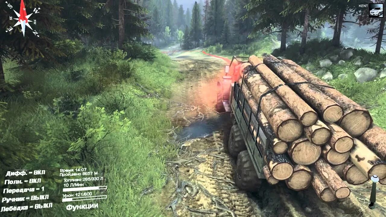 Mudrunner бревна. Лесопилка игра. spin tires большие бревна. лес игра лесопилка. spin tires побережье лесопилка.
