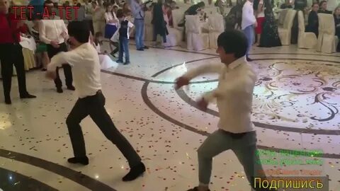 Чеченская лезгинка видео