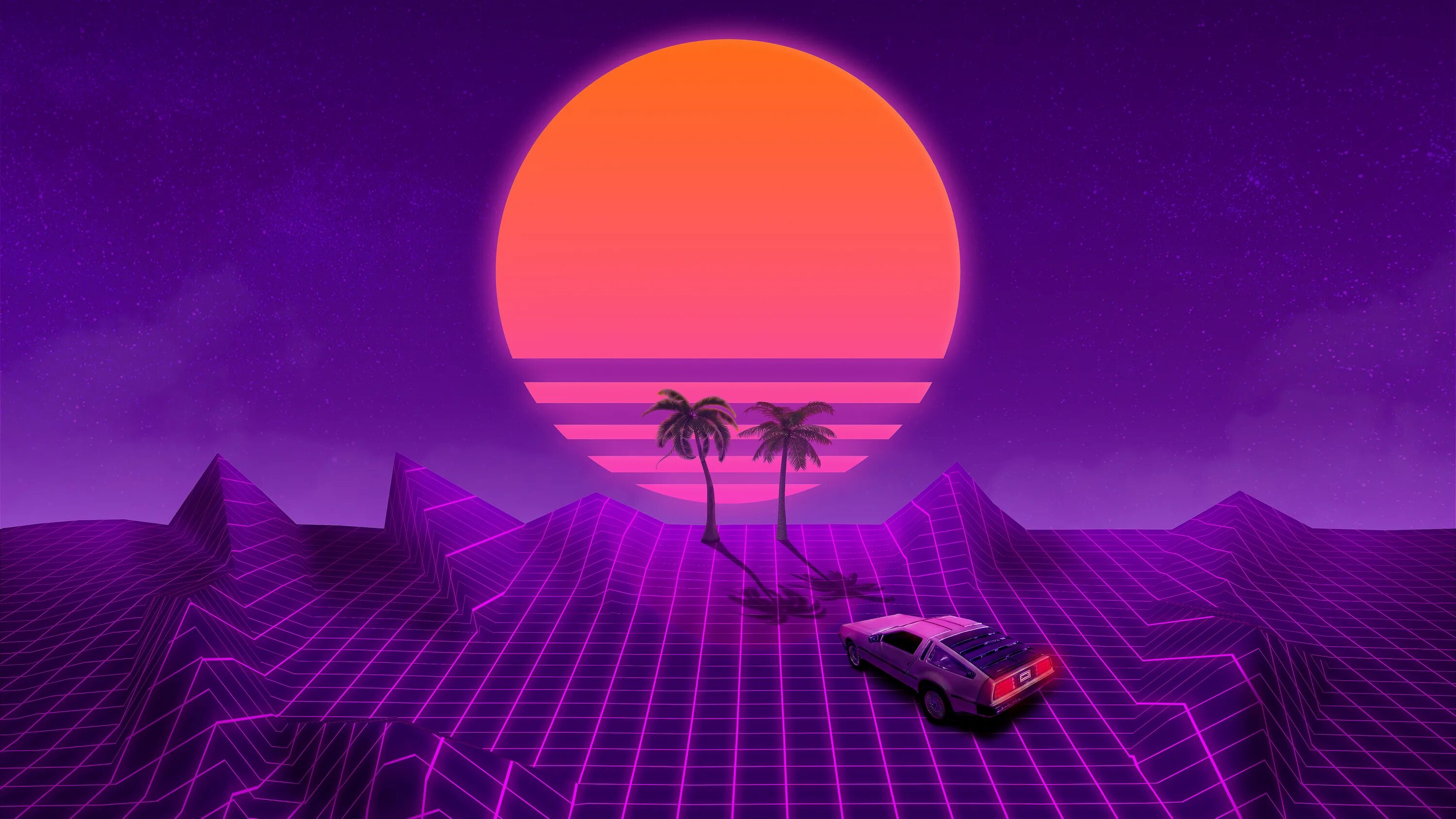 Retrowave wallpapers. ФОРТНАЙТ ретровейв. Ретровейв обои. Ретровейв фото. Обои на рабочий стол ретровейв.