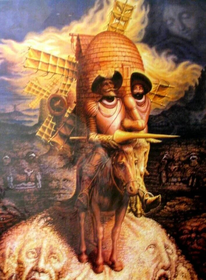 Дали дон кихот
