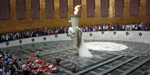Мамаев курган вечный огонь