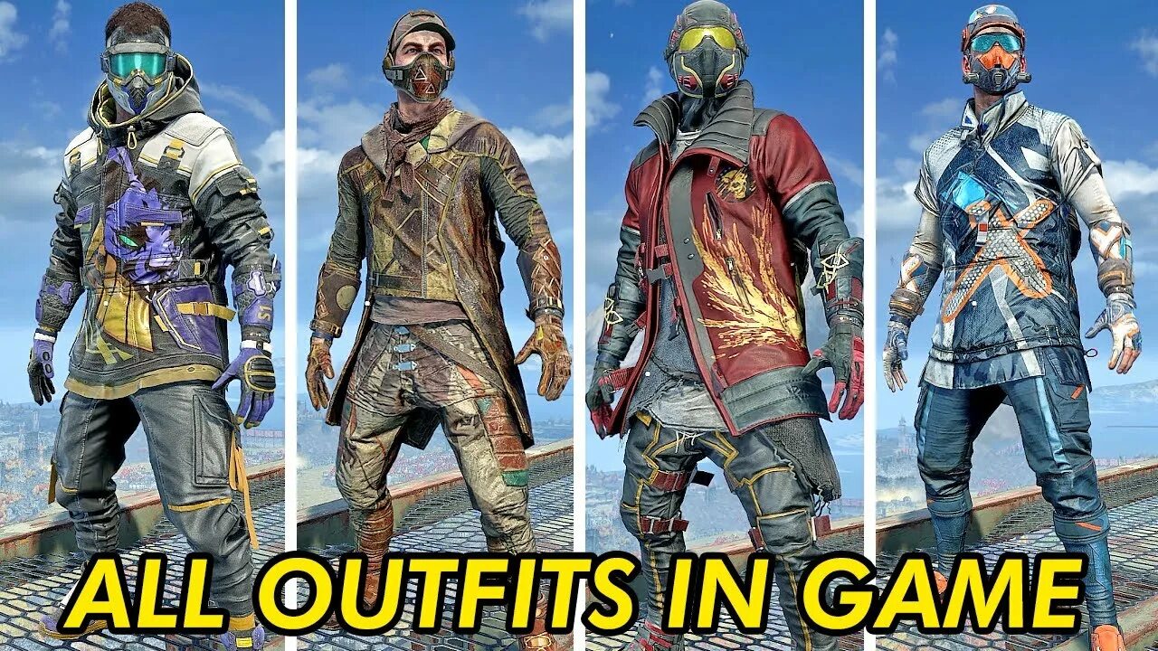 Dying light 2 броня. Dying light 2 костюмы.
