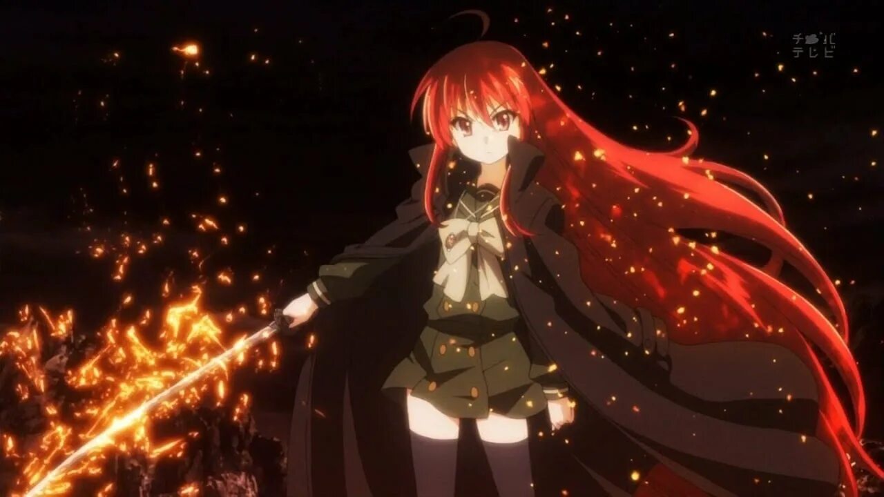 Огненный взор шаны. Shakugan no shana art. Жгучая шана. Пламенный взор шаны шана. Огнеглазая шана.