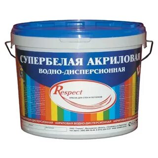 Водно дисперсная акриловая краска