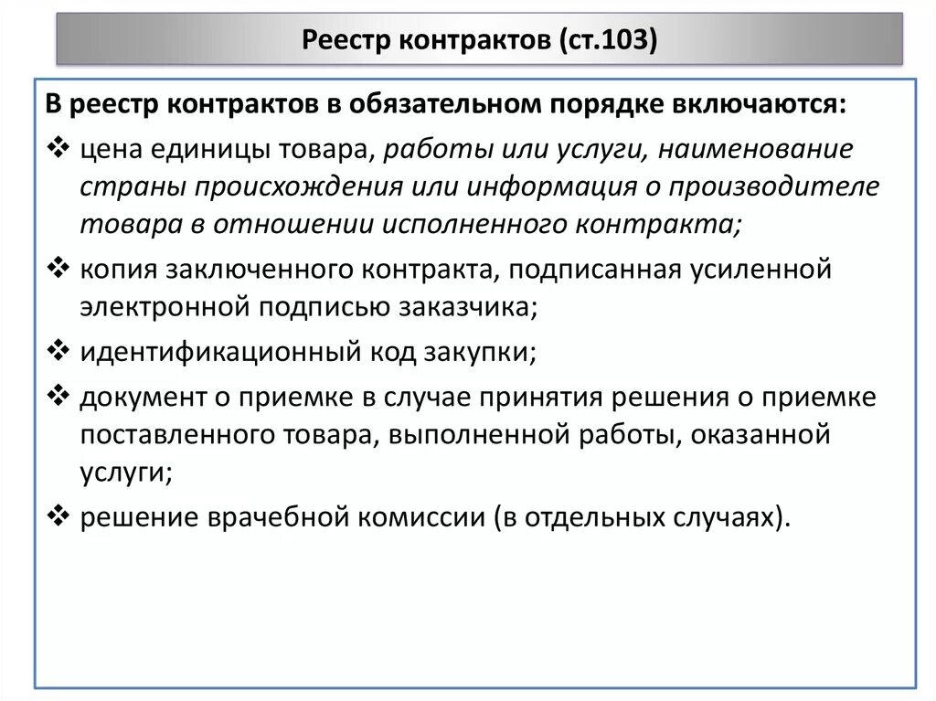 В реестр контрактов не включается следующая информация:. Реестр контрактов картинка. В реестр контрактов включаются следующие информация и документы. Основания для не включения договора в реестр контрактов. Сроки направления в реестр контрактов