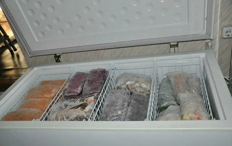 Морозильный камера ларь Xingx. Морозильник с рыбой. Хранение мяса в холодильнике. Можно ли холодильник на морозе