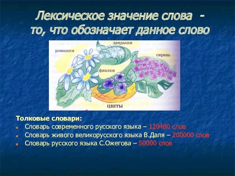 Дано слово обозначающее