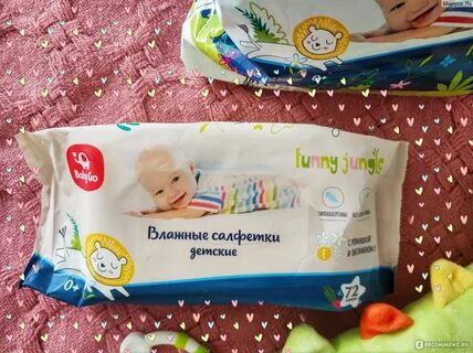 Влажные салфетки детские baby