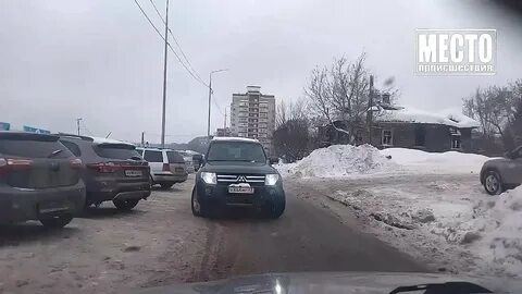 Водитель создал помеху