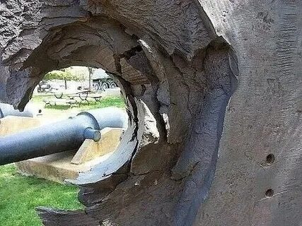 Орудие попадание