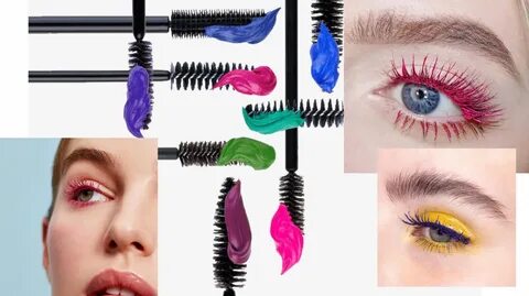 Цветная тушь в праздничном макияже: как совладать с разными оттенками Lifestyle 