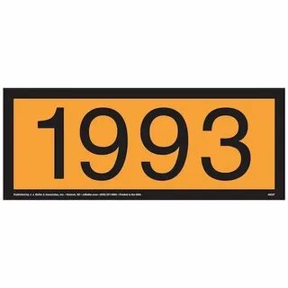 Числа 1993