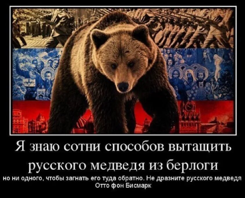 Не будите русского медведя. Медведь на фоне российского флага. Медведь символ России. Разбудили русского медведя теперь молитесь. Я знаю способов медведя из берлоги