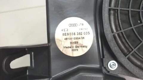 Audi a4 сабвуфер