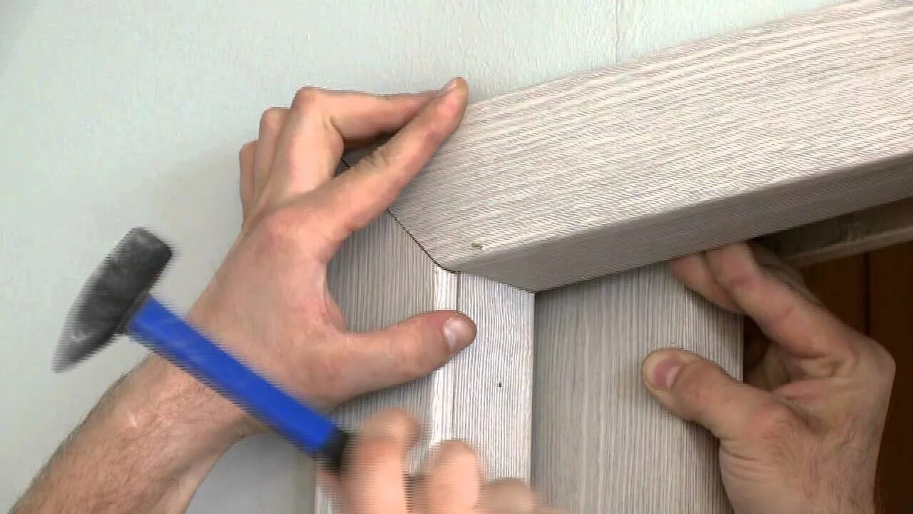 Как установить доборы своими руками видео