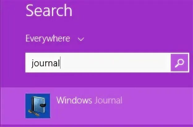 Windows journal. Windows journal