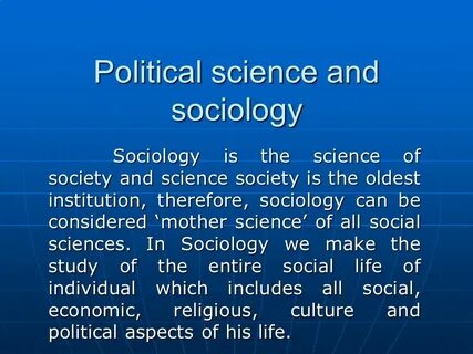 Political science