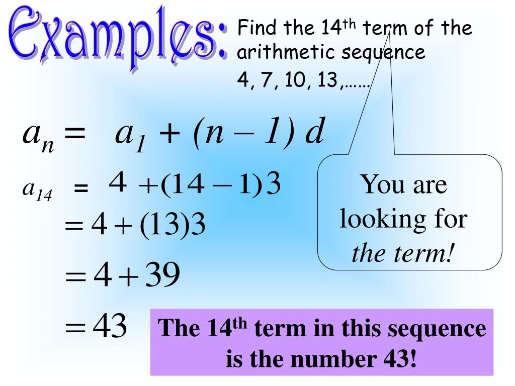 Second term. Arithmetic sequence. Arithmetic sequence General term. First term of the sequence. Arithmetic progression sum Formula.